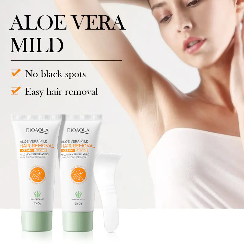 Aloe Vera Mild Hair Removal Cream